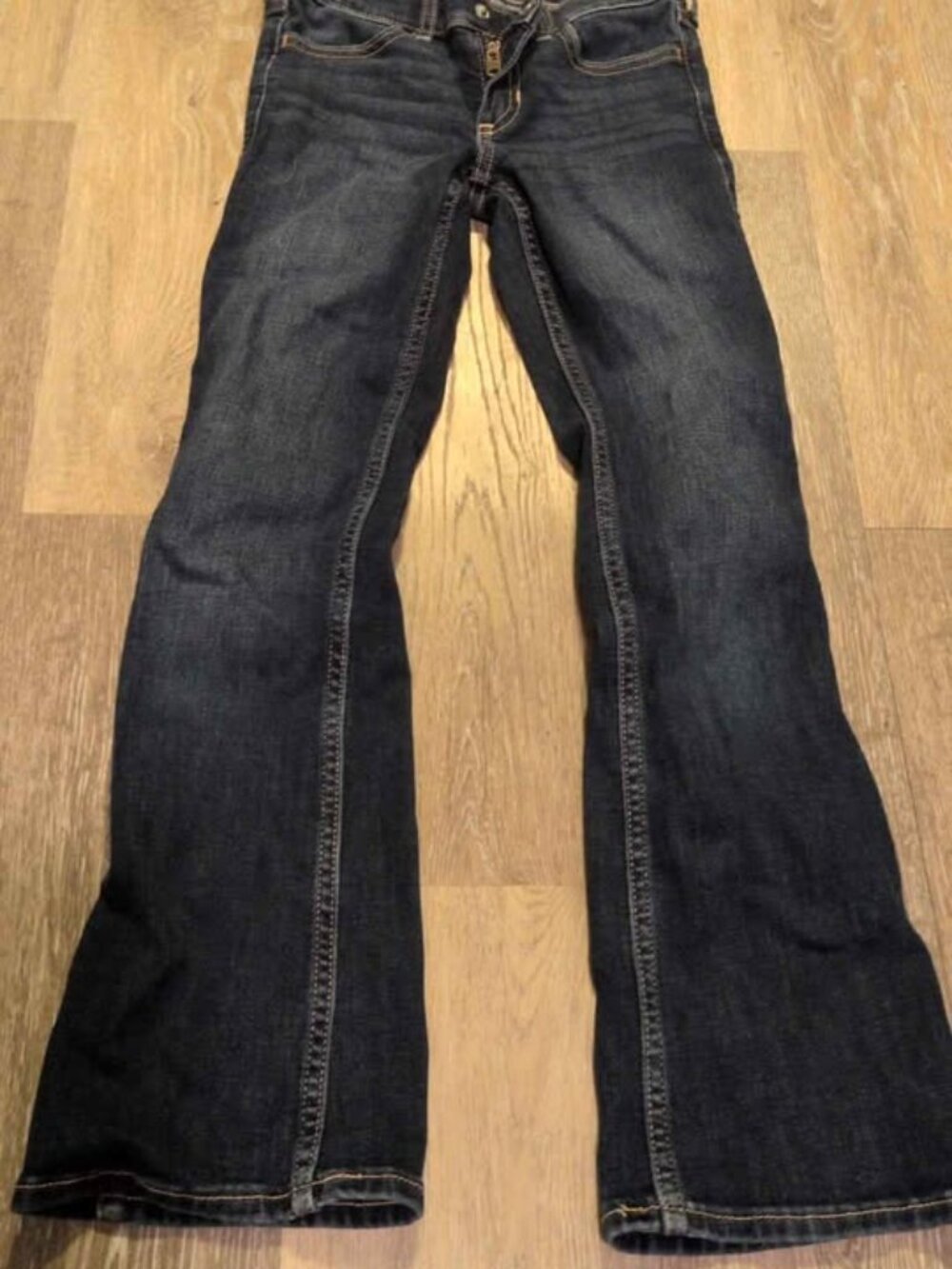 Abercrombie Kids Low Rise Boot Jeans Size 7/8 Long